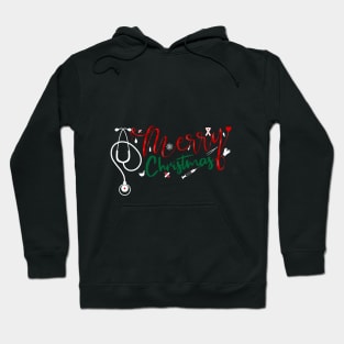 health worker merry christmas Hoodie